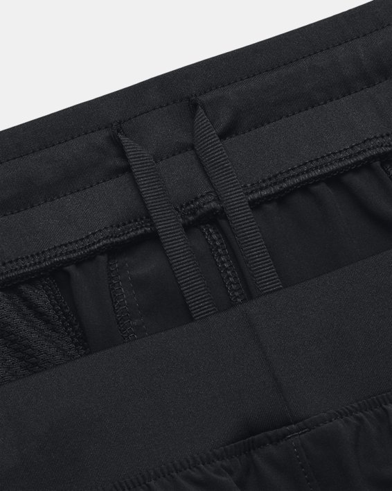 Men's UA Stretch Woven Cargo Pants in Black image number 4